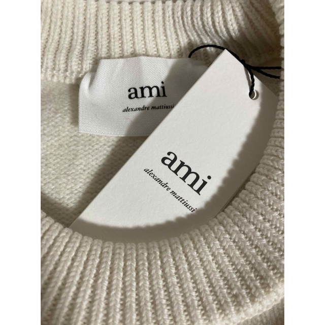 ami - 新品 アミ AMI オーバーサイズ クルーネックセーター 100 ami - 新品 アミ AMI オーバーサイズ クルーネックセーター 100