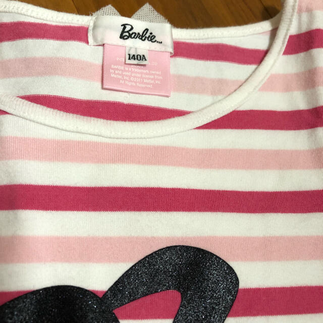 Barbie(バービー)のBarbie  カットソー　2点セット　140 キッズ/ベビー/マタニティのキッズ服女の子用(90cm~)(Tシャツ/カットソー)の商品写真