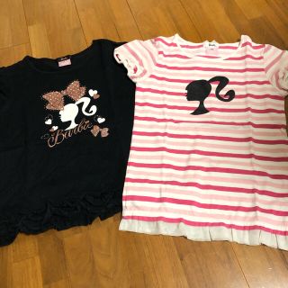 バービー(Barbie)のBarbie  カットソー　2点セット　140(Tシャツ/カットソー)