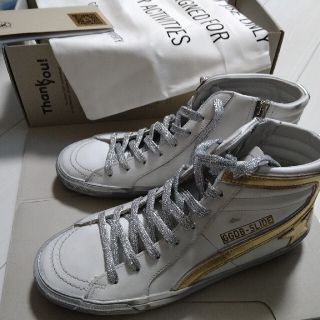 アパルトモンドゥーズィエムクラス(L'Appartement DEUXIEME CLASSE)のお値下げ中★GOLDEN GOOSE  39 SNEAKERS SLIDE(スニーカー)