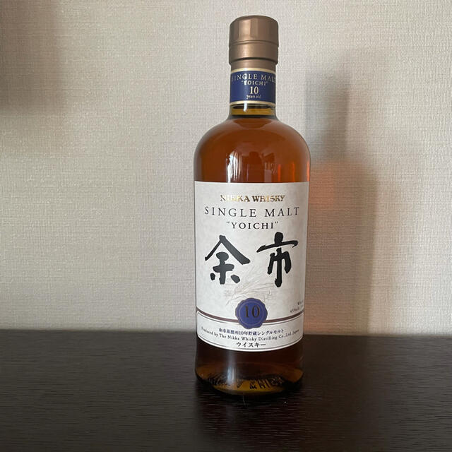 ニッカウヰスキー(ニッカウイスキー)のNIKKA 余市10年 700ml 新品未開封 食品/飲料/酒の酒(ウイスキー)の商品写真