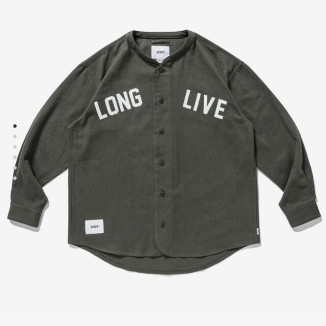 Sサイズ WTAPS 21AW LEAGUE LS ベースボール シャツのサムネイル