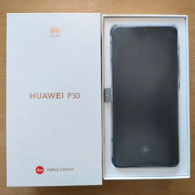 スマートフォン/携帯電話【美品】Huawei P30 SIMフリー ELE-L29