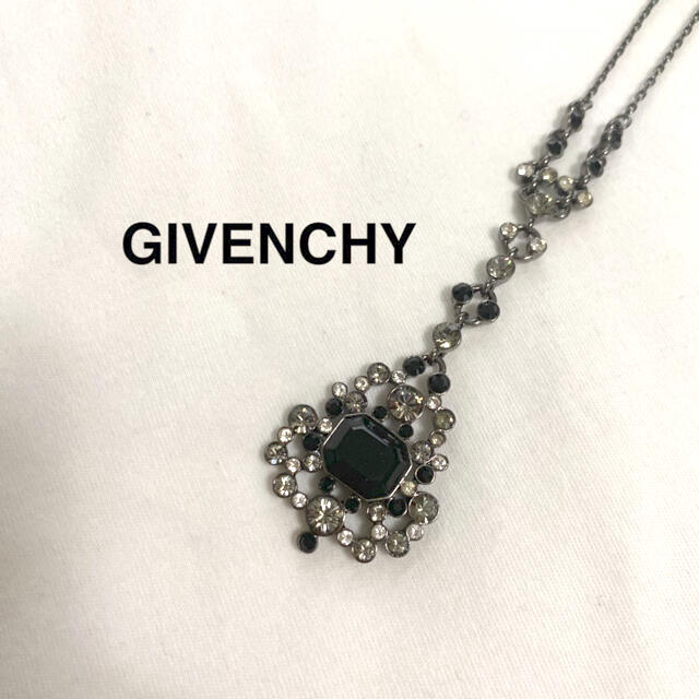 希少　givenchy ヴィンテージ ストーンネックレス　ジュエリー　色石