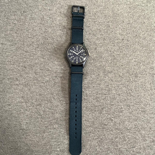 美品　腕時計　TIMEXキャンパーMK1 アルミ　ネイビー