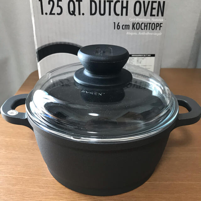 671206 Tradition Induction 2.5 Quart Dutch Oven with Glass Lid Berndes