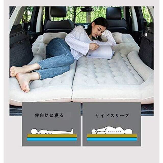 【即日発送】車中泊エアーベッド　多用途・多車種対応　電動ポンプ付き 6