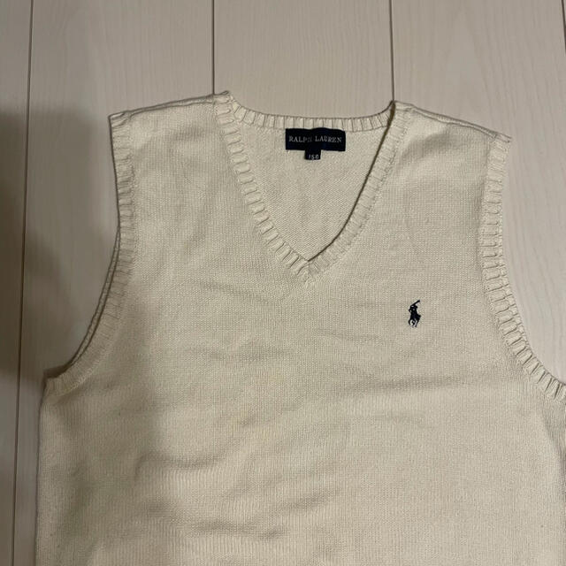 Ralph Lauren(ラルフローレン)のラルフローレン　ベスト　150cm キッズ/ベビー/マタニティのキッズ服男の子用(90cm~)(ニット)の商品写真