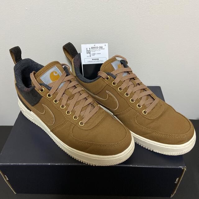 NIKE(ナイキ)の【中古美品】NIKE エアフォース1 カーハート Carhartt  メンズの靴/シューズ(スニーカー)の商品写真