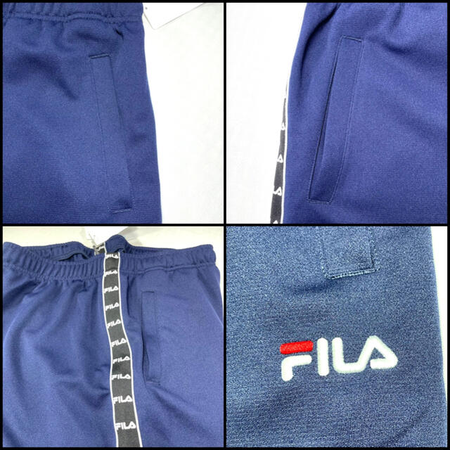 FILA(フィラ)のFILA フィラ 新品 未使用 ジャージ ビックサイズ LLサイズ 紺色 メンズのパンツ(その他)の商品写真