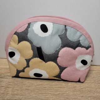 マリメッコ(marimekko)のポーチ　廃盤色　ピンク×グレー(ポーチ)