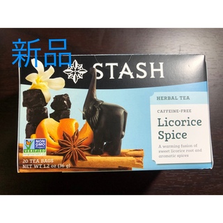 【新品未開封】Stash Tea リコリススパイス　33個(茶)