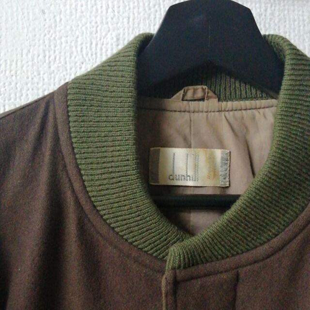 Dunhill(ダンヒル)のvintage dunhill wool studium jacket bc メンズのジャケット/アウター(スタジャン)の商品写真