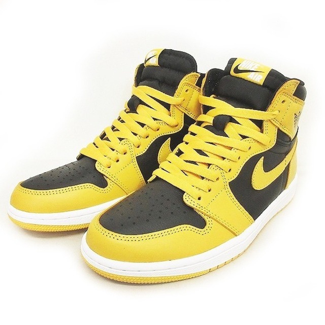 NIKE(ナイキ)のナイキ AIRJORDAN1 HIGHOG POLLEN スニーカー 黄色 26 メンズの靴/シューズ(スニーカー)の商品写真