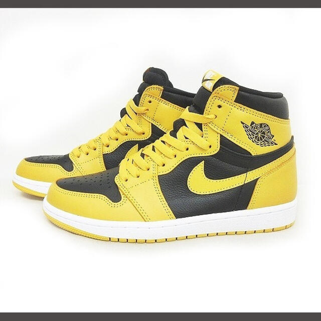 NIKE(ナイキ)のナイキ AIRJORDAN1 HIGHOG POLLEN スニーカー 黄色 26 メンズの靴/シューズ(スニーカー)の商品写真