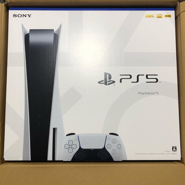 PlayStation(プレイステーション)のSONY PlayStation5 CFI-1100A01 エンタメ/ホビーのゲームソフト/ゲーム機本体(家庭用ゲーム機本体)の商品写真