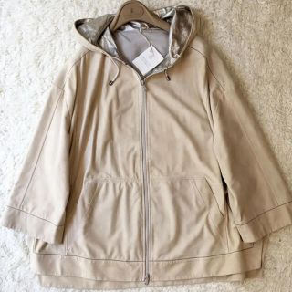 ブルネロクチネリ(BRUNELLO CUCINELLI)のブルネロクチネリ ♡スエード レザー モニーレ ジャケット 38(ブルゾン)