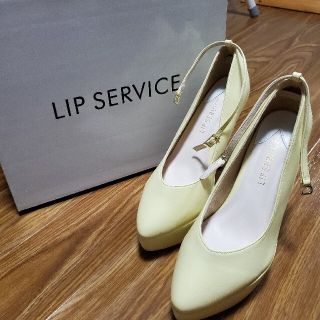 リップサービス(LIP SERVICE)の値下げ(新品)LIP SERVICE  RETRO COLORパンプス  M(ハイヒール/パンプス)