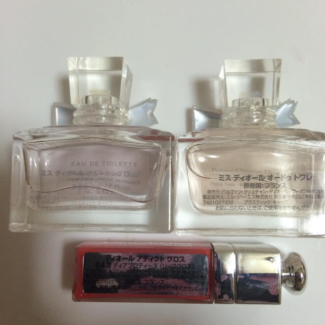 Christian Dior(クリスチャンディオール)のミスディオール、ミニチュアセット コスメ/美容の香水(香水(女性用))の商品写真