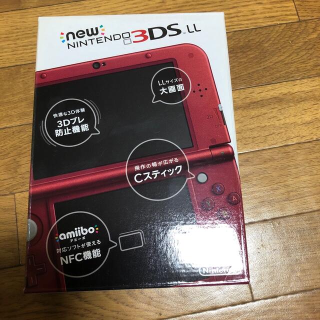 Nintendo 3DS NEW ニンテンドー 本体 LL メタリックレッド