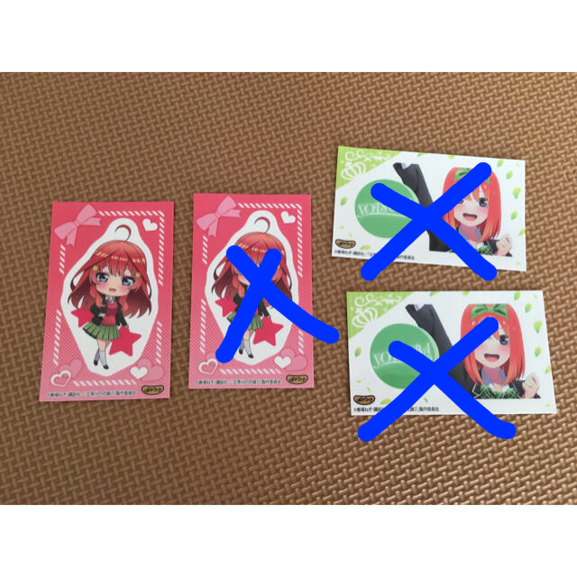 五等分の花嫁　シール1枚 エンタメ/ホビーのアニメグッズ(その他)の商品写真