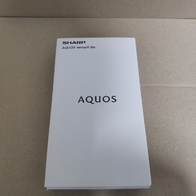 SHARP AQUOS sense4 lite 版SIMフリー ブラック S   スマートフォン本体