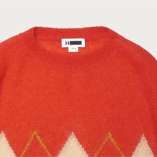 BEAUTY&YOUTH UNITED ARROWS(ビューティアンドユースユナイテッドアローズ)のH beauty&youth mohair argyle メンズのトップス(ニット/セーター)の商品写真