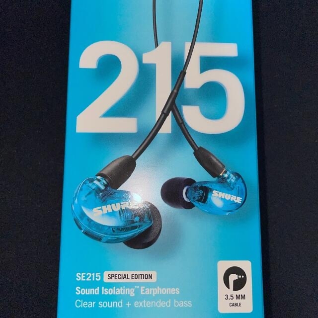 shure se215 special edition イヤホン - ヘッドフォン/イヤフォン