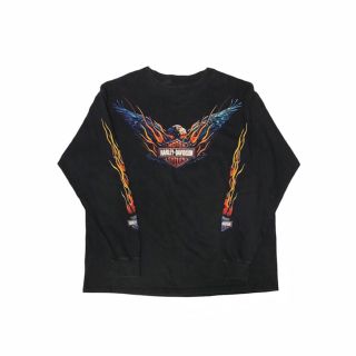 ハーレーダビッドソン(Harley Davidson)のHARLEY-DAVIDSON ハーレーダビットソン　ロングスリーブ　ロンT(Tシャツ/カットソー(七分/長袖))