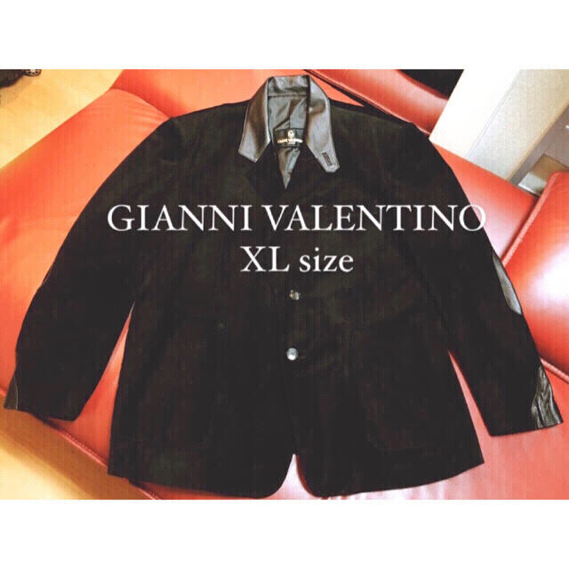 【美品】GIANNI VALENTINO 最高級スエードジャケット【ITALY】