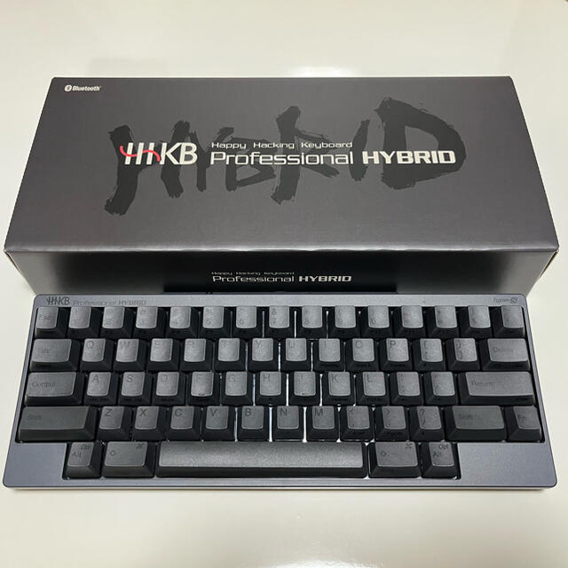 富士通(フジツウ)のHHKB Professional HYBRID Type-S 英語配列 墨 スマホ/家電/カメラのPC/タブレット(PC周辺機器)の商品写真