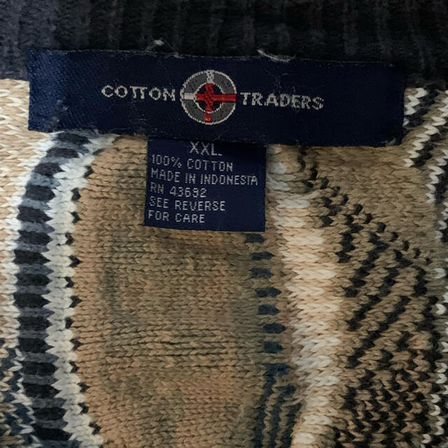 COOGI(クージー)のCOTTON TRADERS Vネックニット メンズのトップス(ニット/セーター)の商品写真