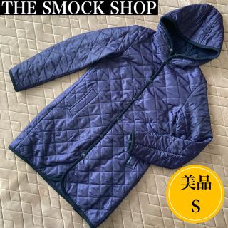 スモックショップ(THE SMOCK SHOP)のmayuya様専用 美品 スモックショップ キルティングコート パープル 紫(ダッフルコート)