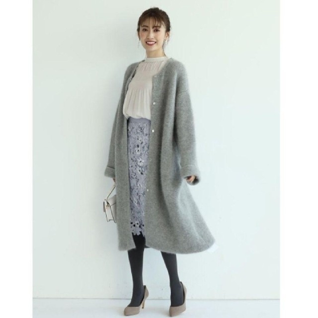 Apuweiser-riche - アプワイザーリッシェ♡ ふわふわ ニットコートの