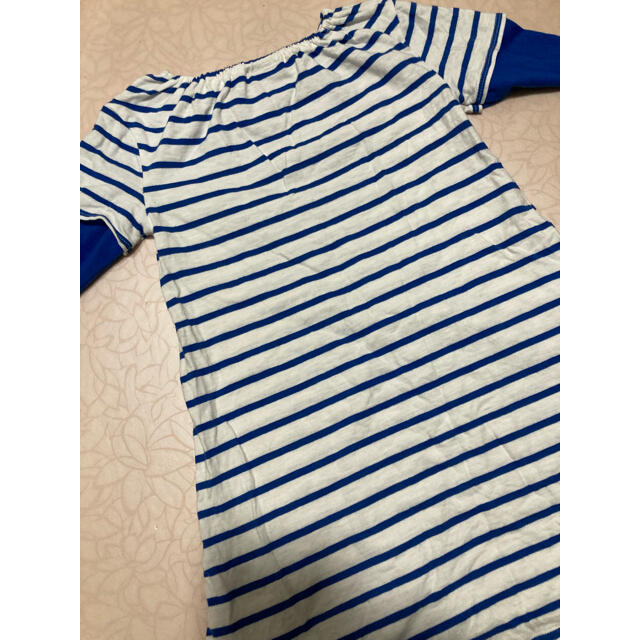 Champion(チャンピオン)のロンティ ワンピース 重ね着風 キッズ/ベビー/マタニティのキッズ服女の子用(90cm~)(ワンピース)の商品写真