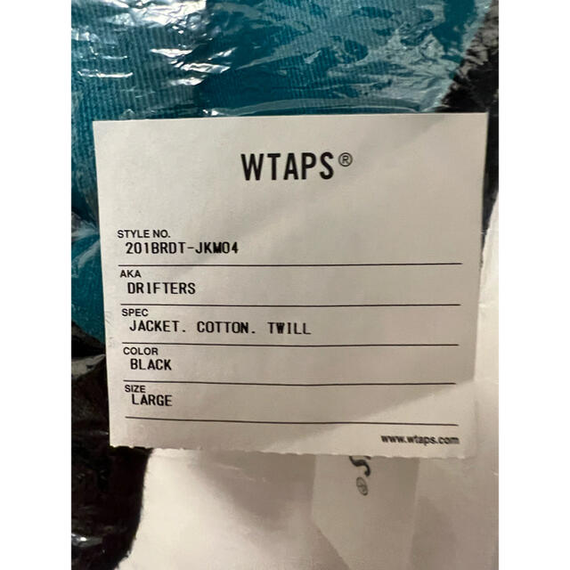 W)taps(ダブルタップス)の【L】20ss Wtaps DRIFTERS JACKET. COTTON.  メンズのジャケット/アウター(ブルゾン)の商品写真