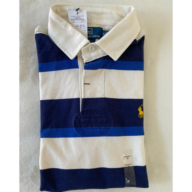 POLO RALPH LAUREN(ポロラルフローレン)のポロラルフローレン　メンズ　ラガーシャツ　Mサイズ メンズのトップス(ポロシャツ)の商品写真