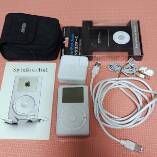 アイポッド(iPod)のiPod 初代(ポータブルプレーヤー)