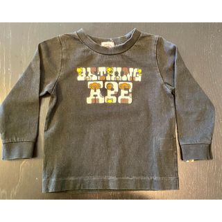 アベイシングエイプ(A BATHING APE)のBAPE KIDS ベイプキッズ　Tシャツ　長袖　90(Tシャツ/カットソー)