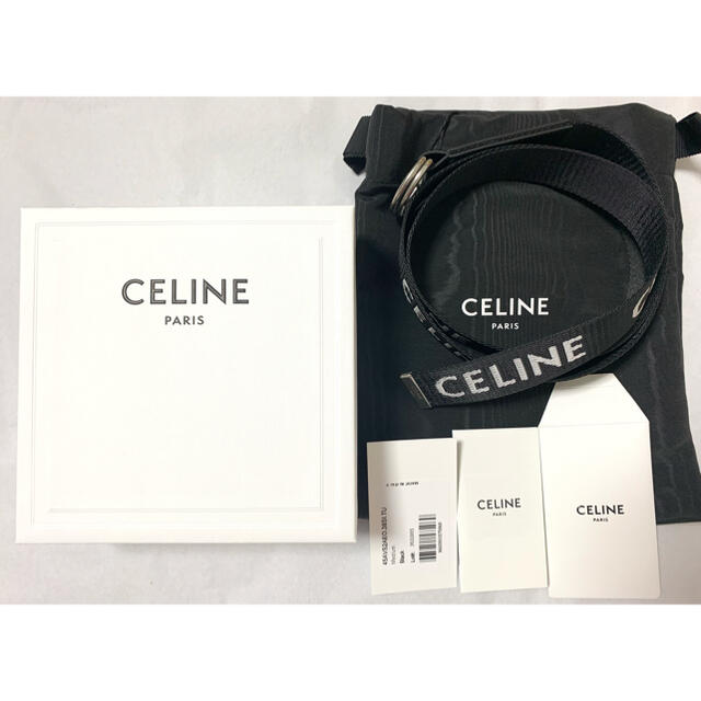 新品【 CELINE セリーヌ 】ミディアム ダブルカーフリングベルト