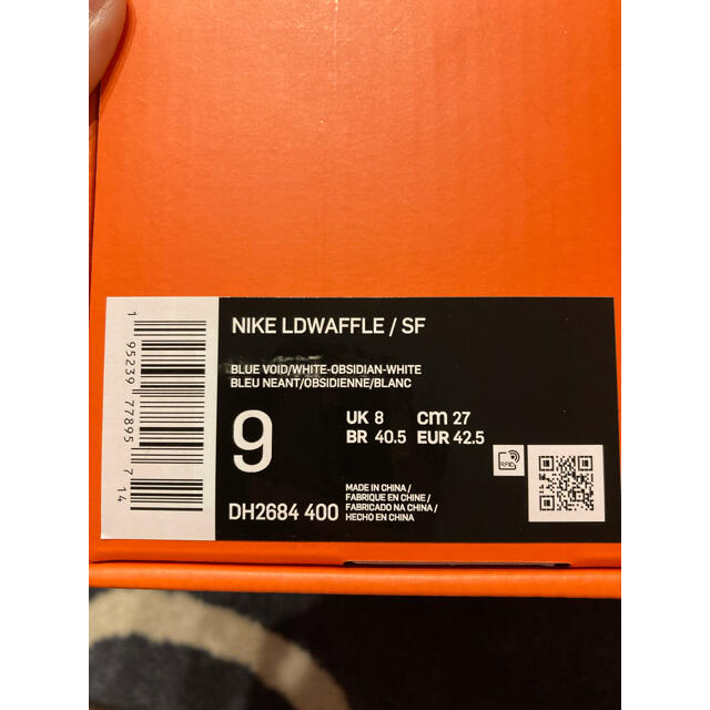 NIKE LD WAFFLE SF sacai fragment 27cm 1