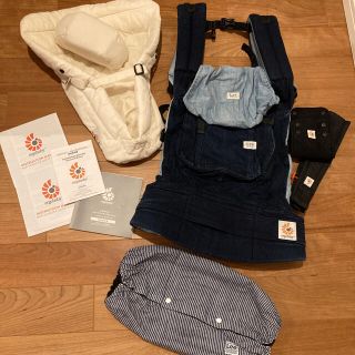 エルゴベビー(Ergobaby)のErgobaby×Leeコラボ　デニム抱っこ紐　インサート付(抱っこひも/おんぶひも)