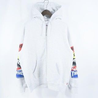 シュプリーム(Supreme)のSupreme 21aw Thrasher Multi Logo Zip Up (パーカー)