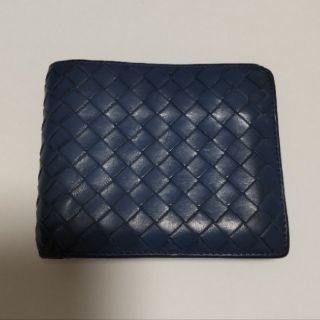 ボッテガ(Bottega Veneta) 折り財布(メンズ)(ブルー・ネイビー/青色系 ボッテガ(Bottega Veneta) 折り財布(メンズ)(ブルー・ネイビー/青色系