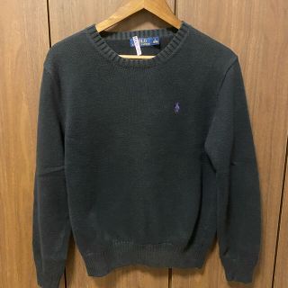 ポロラルフローレン(POLO RALPH LAUREN)の【期間限定 美品】ラルフローレン ブラックセーター 元値3万円【クリーニング済】(ニット/セーター)