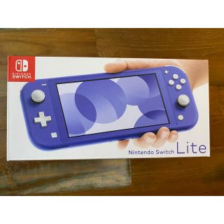 ニンテンドースイッチ(Nintendo Switch)のNintendo Switch NINTENDO SWITCH LITE ブルー(家庭用ゲーム機本体)