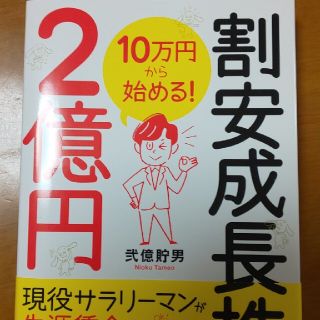 １０万円から始める！割安成長株で２億円(ビジネス/経済)