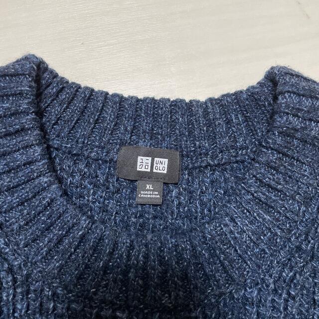 UNIQLO(ユニクロ)の未使用　セーター メンズのトップス(ニット/セーター)の商品写真