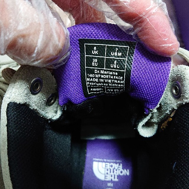 THE NORTH FACE(ザノースフェイス)のNORTH FACE PURPLE LABEL Dr.Martens ベージュ メンズの靴/シューズ(ブーツ)の商品写真