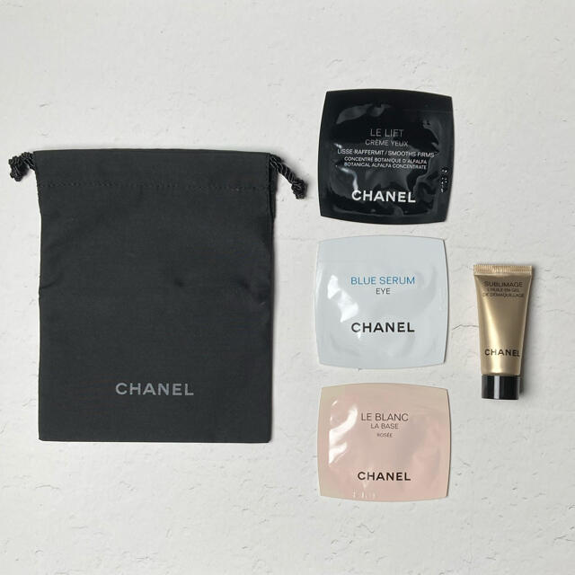 CHANEL(シャネル)のシャネルサンプルセット【巾着付き】 コスメ/美容のスキンケア/基礎化粧品(美容液)の商品写真